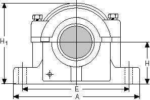  SAF-509 1 7/16..ROLLER CONSOLIDATED BEARING