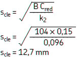 Формула определения допустимого смещения колец в осевом направлении из центра