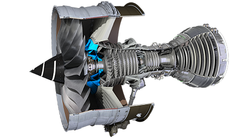 Турбореактивный двигатель Rolls-Royce Trent с подшипниками SKF