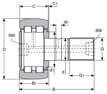  PWKR-40-2RS CONSOLIDATED BEARING
