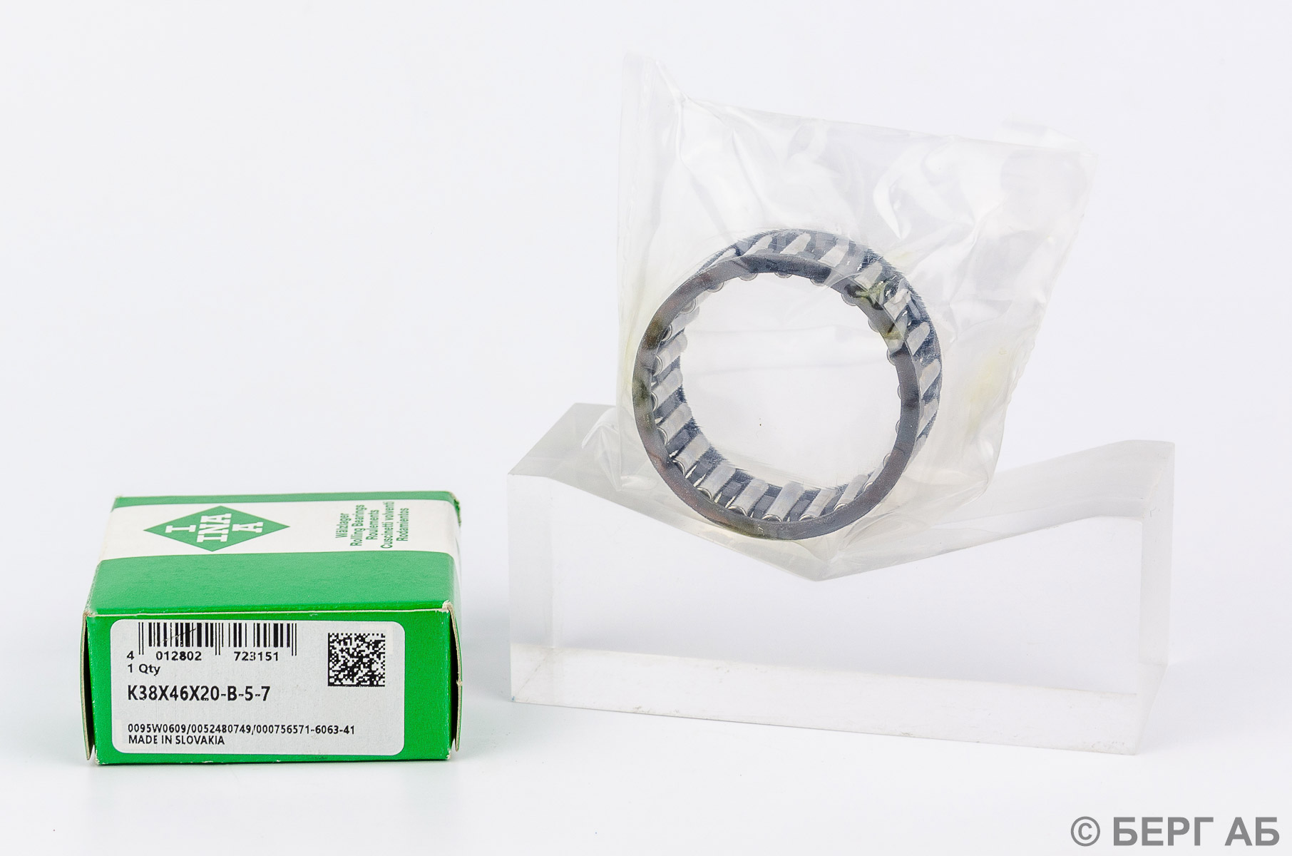 Подшипник K 38x46x20 INA